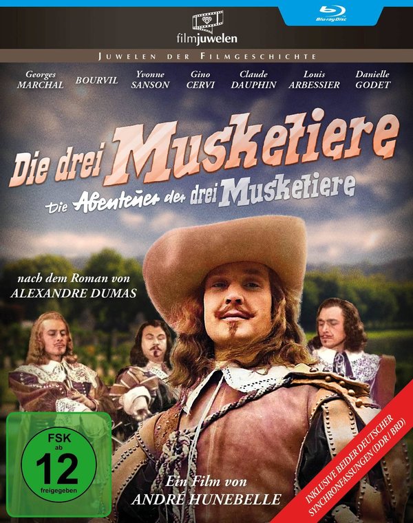 Drei Musketiere, Die - Die Abenteuer der drei Musketiere (blu-ray)