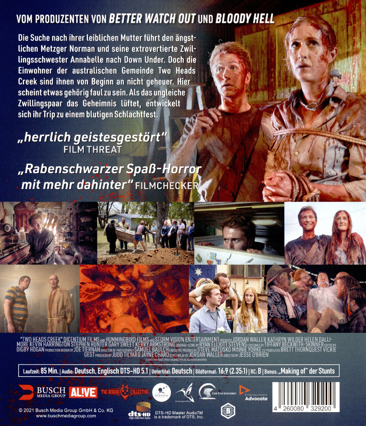 Two Heads Creek - Uncut (blu-ray)
