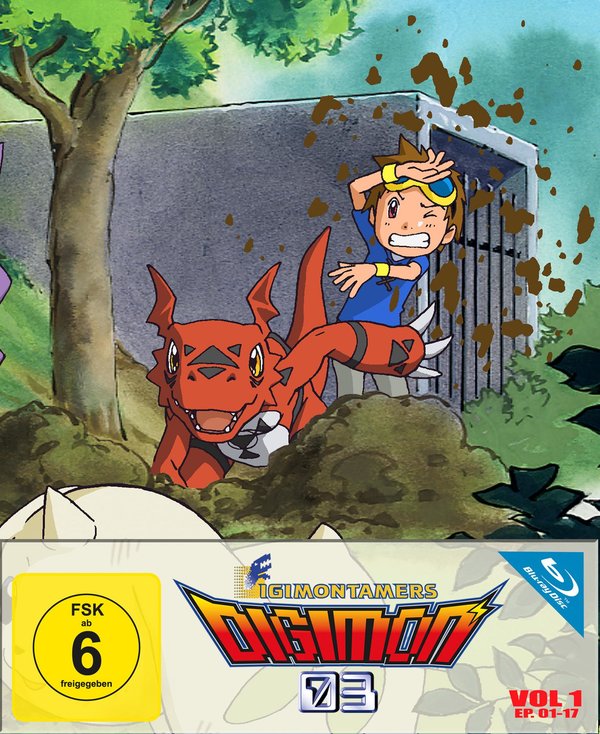 Digimon Tamers: Volume 1.1 (Ep 1-17)  [2 BRs]  (Blu-ray Disc)