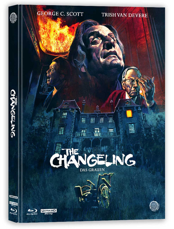 Changeling, The - Das Grauen - Uncut Mediabook Edition  (4K Ultra HD+blu-ray) (B)