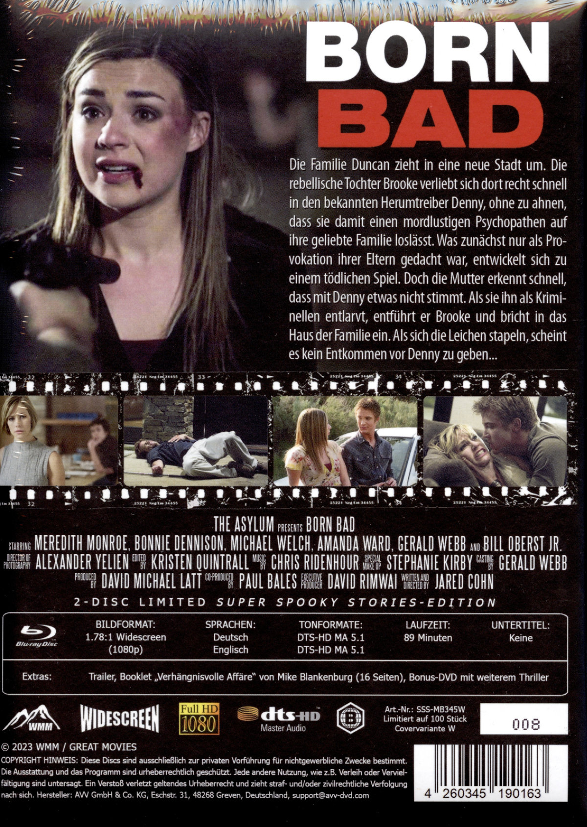 Born Bad - Uncut Mediabook Edition  (blu-ray)