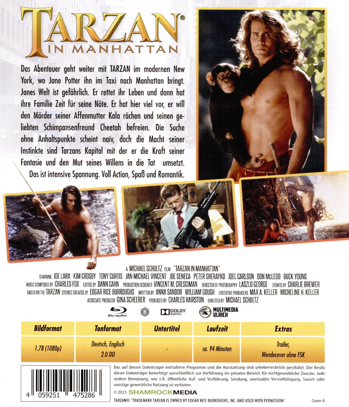 Tarzan in Manhattan (blu-ray) (A)