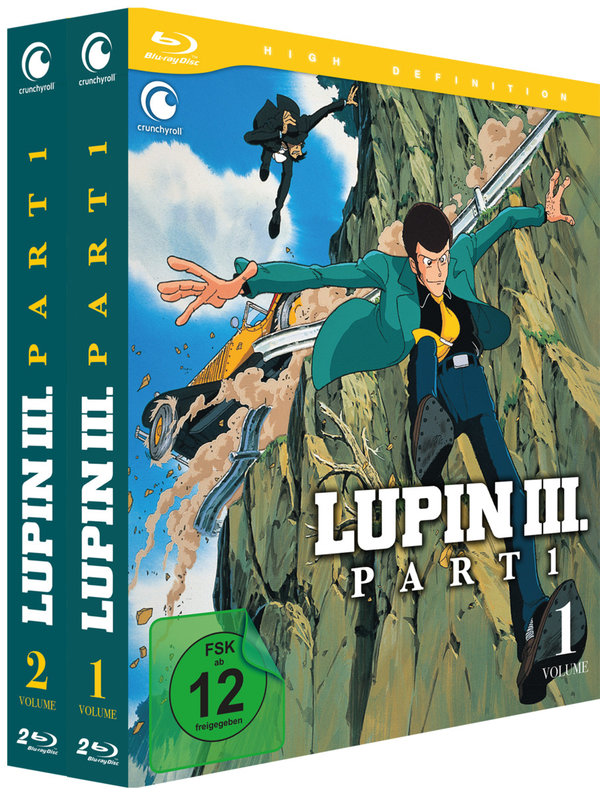LUPIN III.: Part 1 - Gesamtausgabe - Bundle - Vol.1-2  [4 BRs]  (Blu-ray Disc)