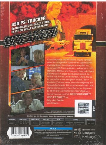 Breaker Breaker - Uncut Mediabook Edition (DVD+blu-ray) (Cover Retro)