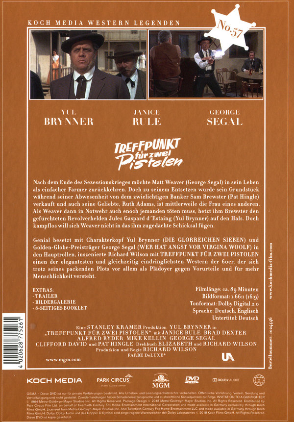 Treffpunkt für zwei Pistolen - Edition Western Legenden #57