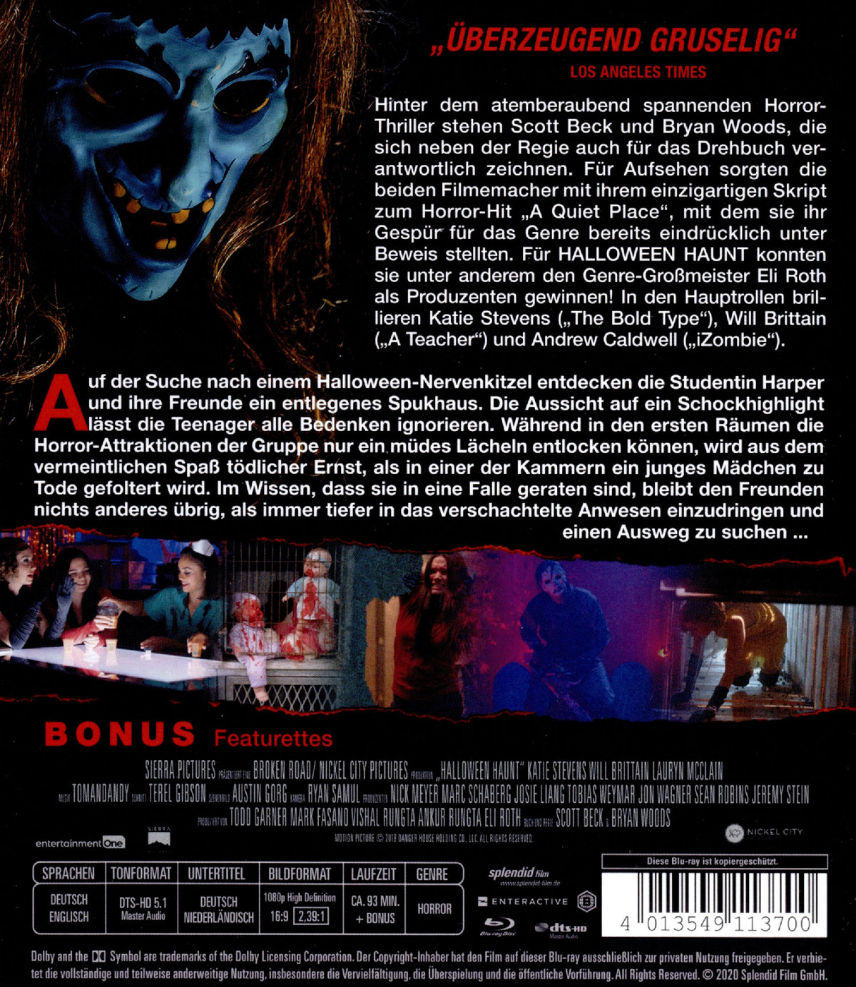 Halloween Haunt - Uncut Edition (blu-ray)