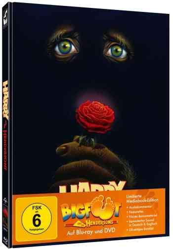 Bigfoot und die Hendersons - Uncut Mediabook Edition (DVD+blu-ray) (E)