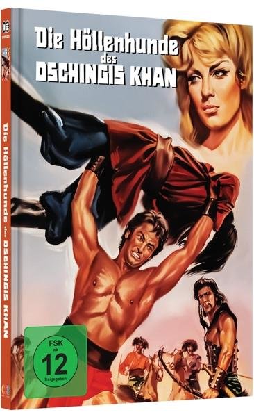 Höllenhunde des Dschingis Khan, Die  - Uncut Mediabook Edition (DVD+blu-ray) (C)