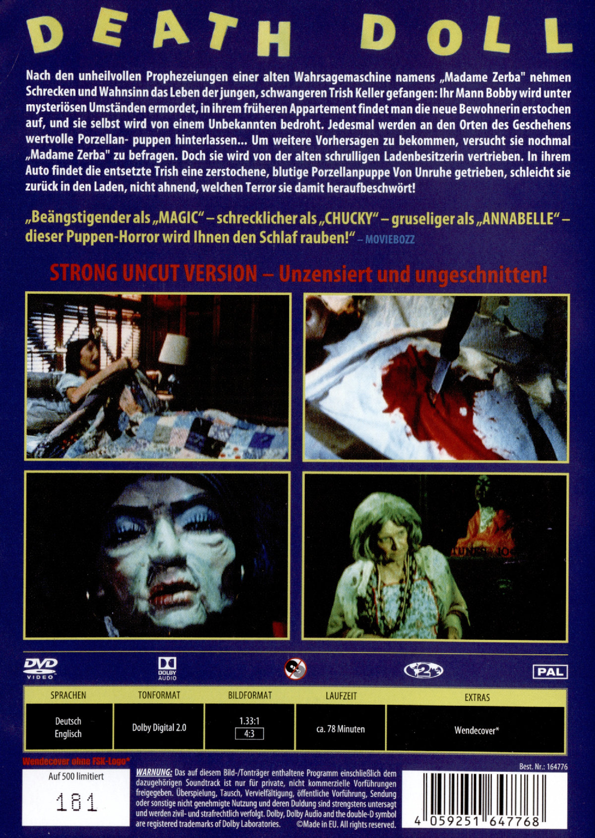 Death Doll - Die Killerpuppe  (DVD)