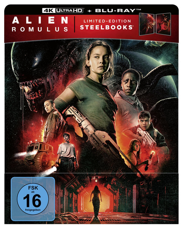 Alien - Romulus - Limited Steelbook Edition  (4K Ultra HD) (+ Blu-ray)