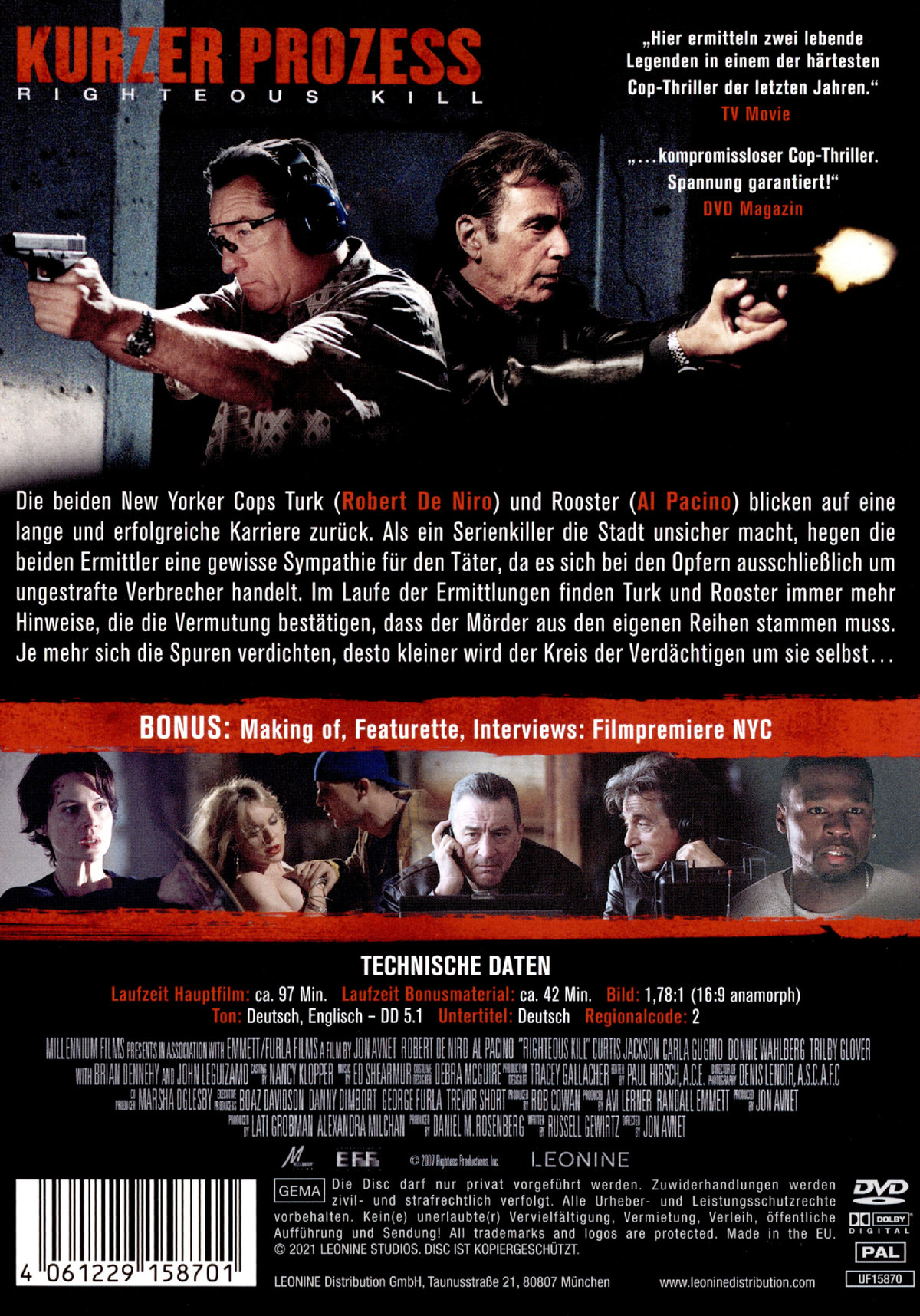 Kurzer Prozess - Righteous Kill