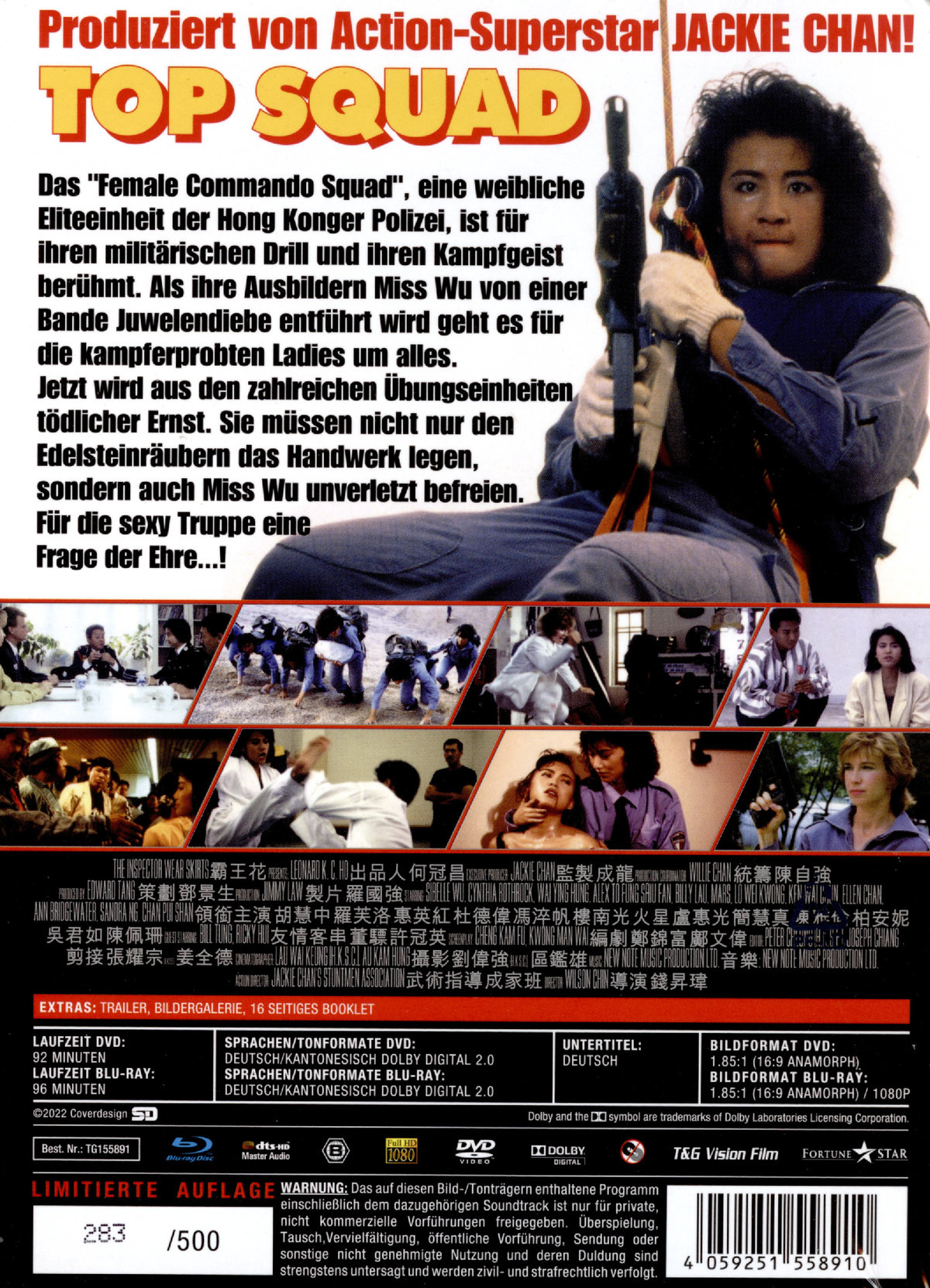 Top Squad - Inspectors Wears Skirts - Uncut Mediabook Edition  (DVD+blu-ray) (B)