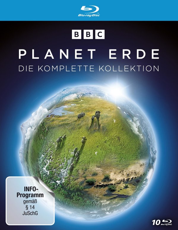 PLANET ERDE - Die komplette Kollektion - Die kompletten Staffeln I, II und III in einer Box  [10 BRs]  (Blu-ray Disc)