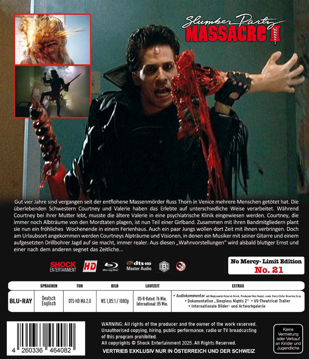 The Slumber Party Massacre 2 - Uncut Edition (blu-ray)