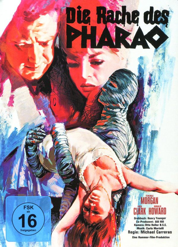 Rache des Pharao, Die - Uncut Mediabook Edition  (blu-ray)