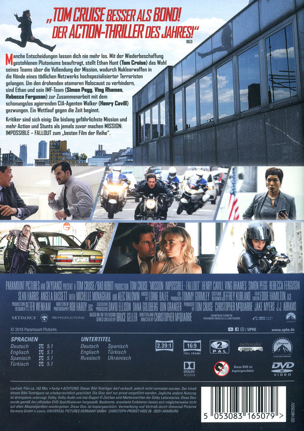 Mission: Impossible 6 - Fallout