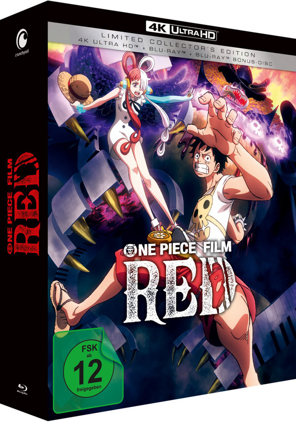 One Piece: Red - 14. Film - Collectors Edition (3 Disc)  ( 4K Ultra HD)