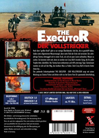 Executor, The - Der Vollstrecker - Uncut Mediabook Edition (DVD+blu-ray)