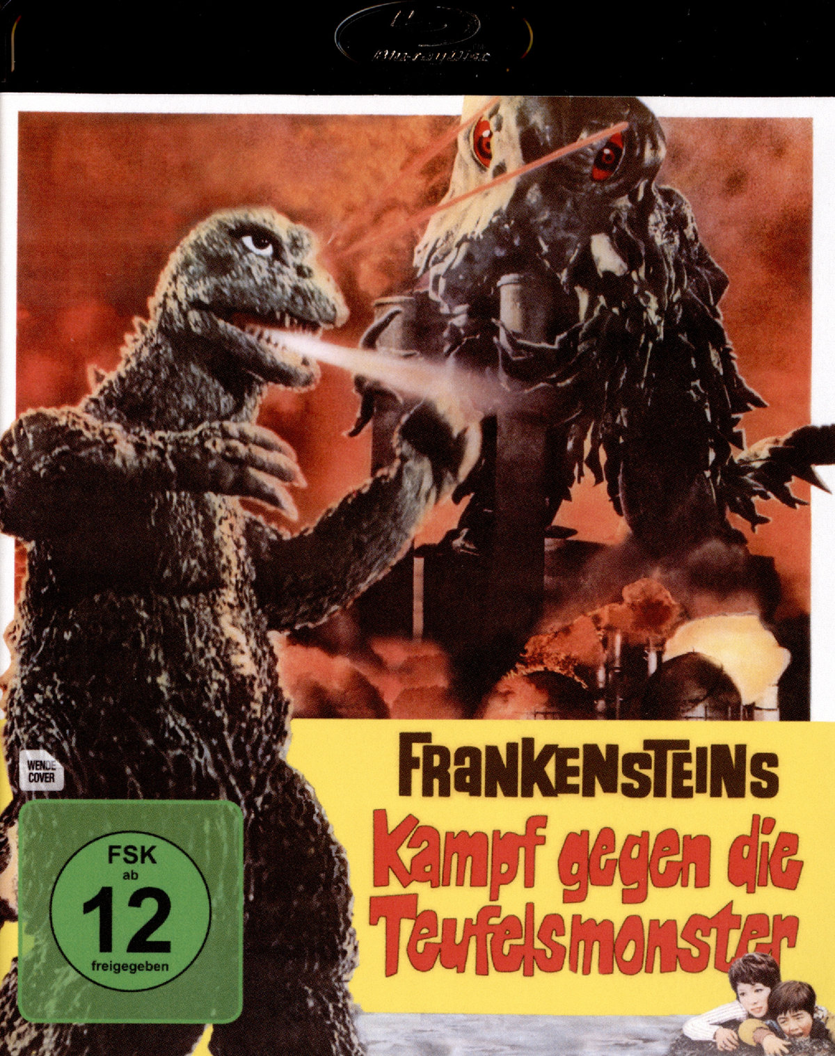 Frankensteins Kampf gegen die Teufelsmonster (blu-ray)