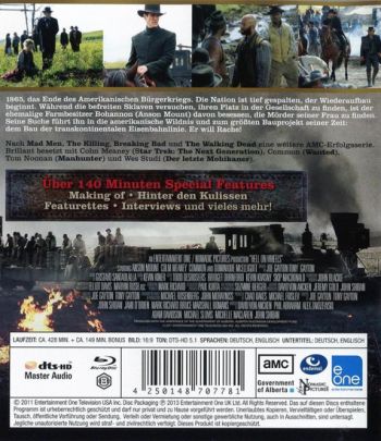 Hell on Wheels - Die komplette erste Staffel (blu-ray)