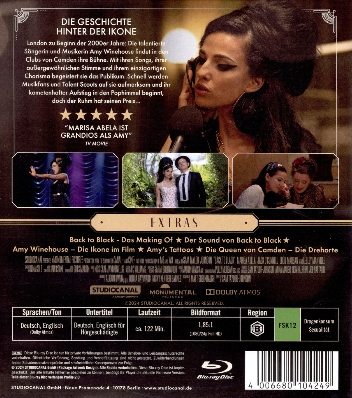 Back to Black  (Blu-ray Disc)