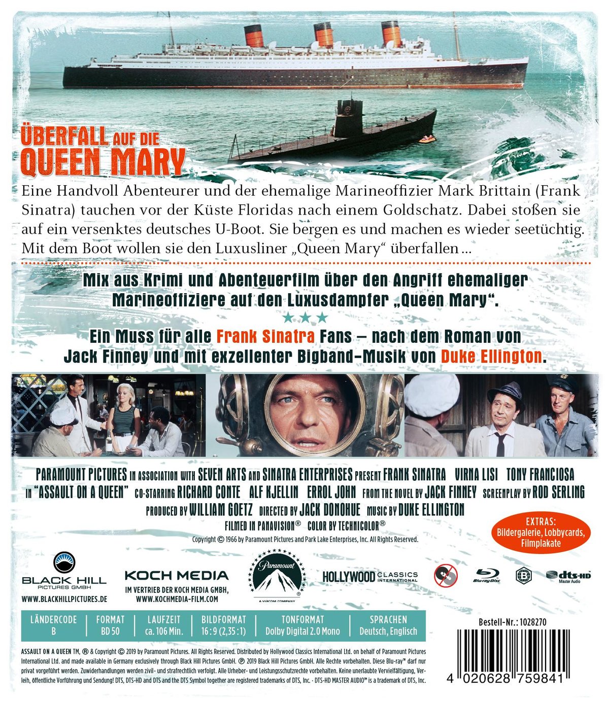 Überfall auf die Queen Mary (blu-ray)