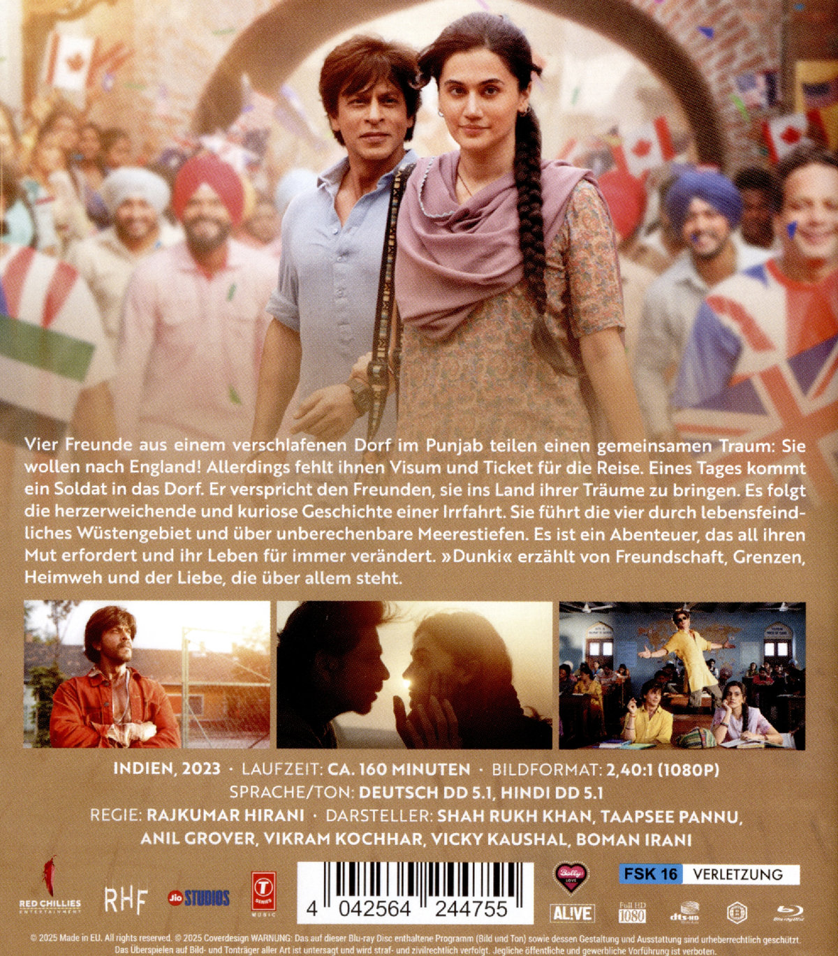 Dunki  (Blu-ray Disc)