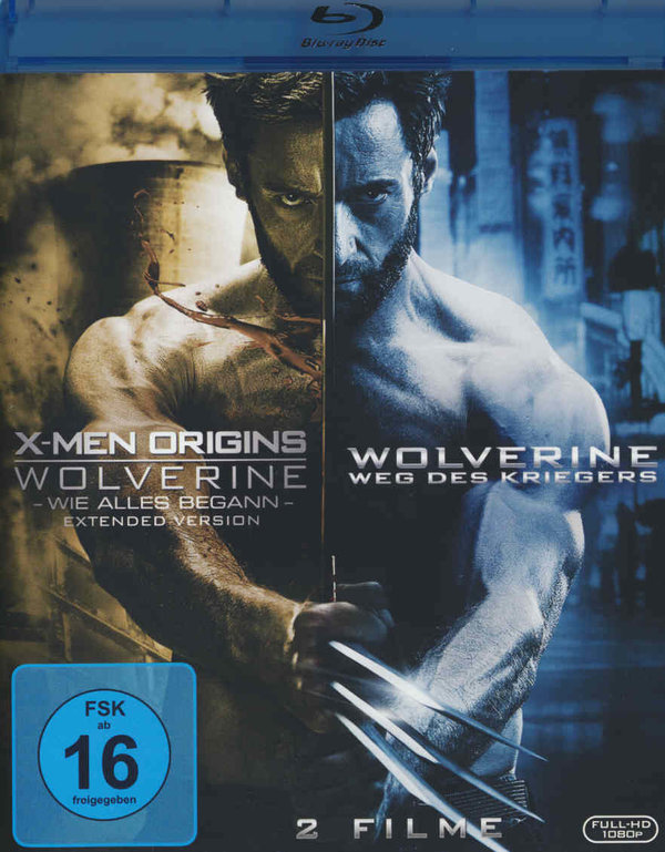 Wolverine: Wie alles begann + Weg des Kriegers (blu-ray)