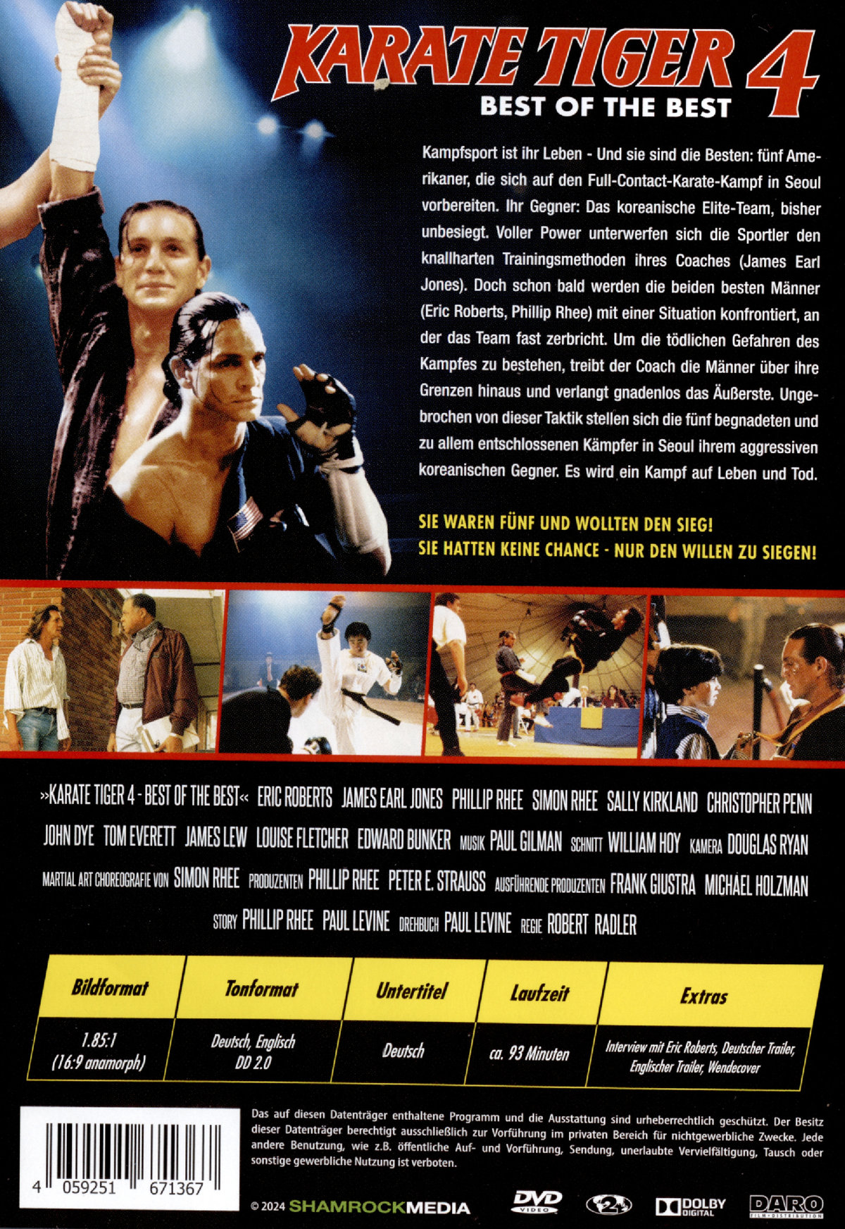 KARATE TIGER 4 - Best of the Best  (DVD)