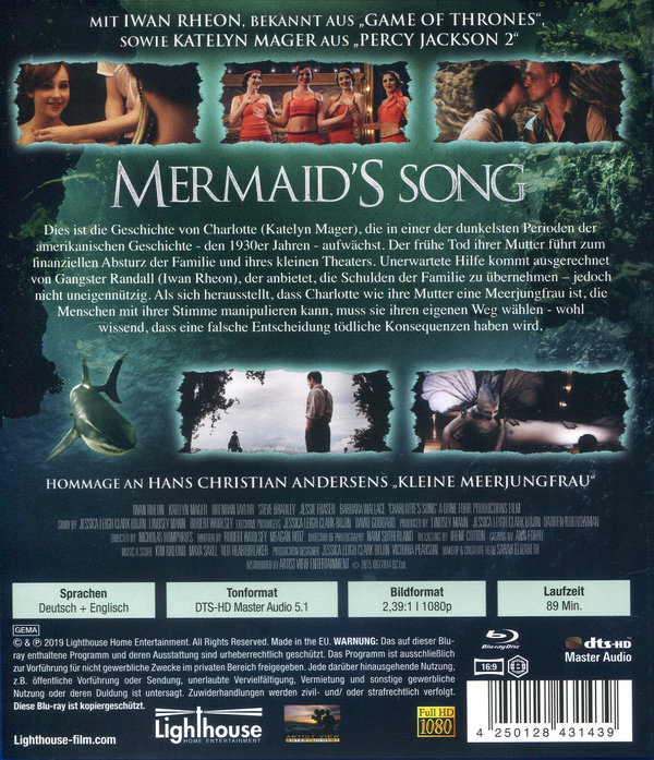 Mermaid's Song (blu-ray)