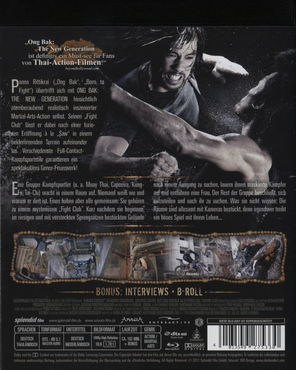 Ong Bak - The New Generation (blu-ray)