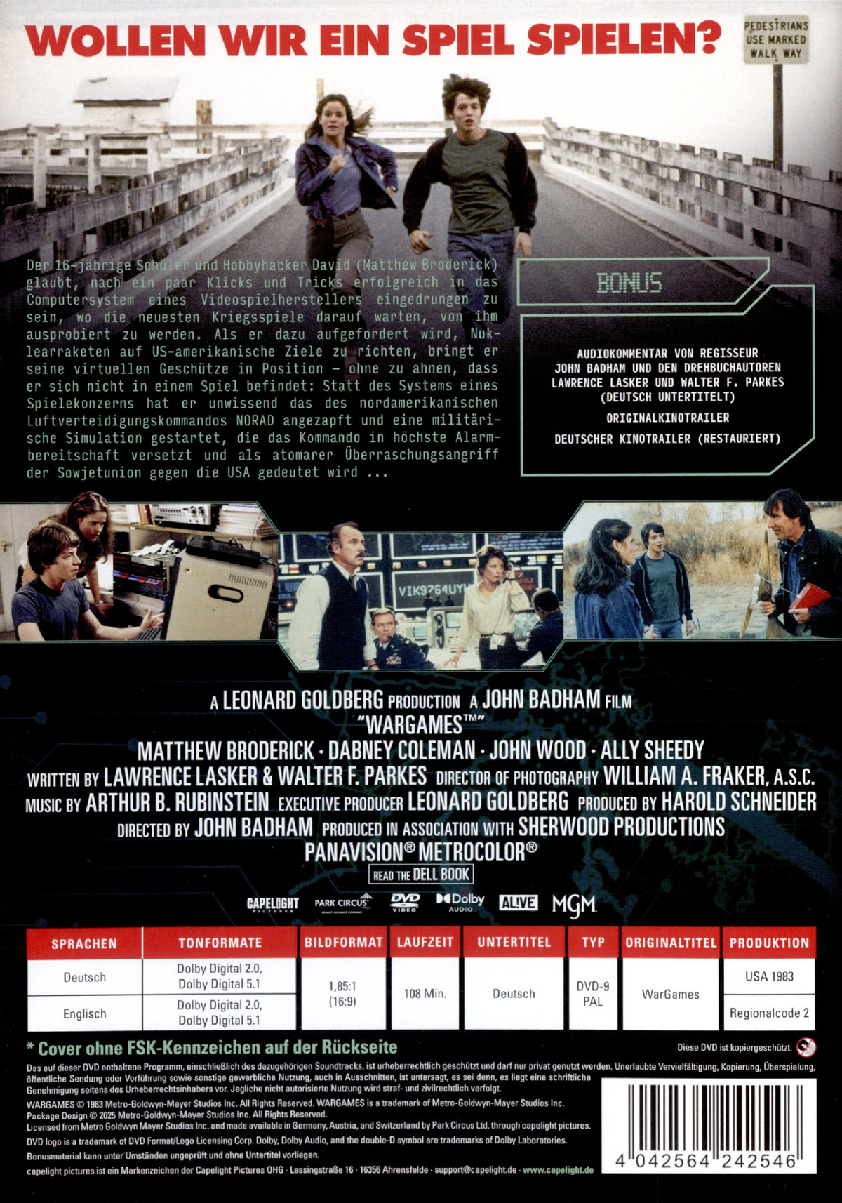 WarGames - Kriegsspiele  (DVD)