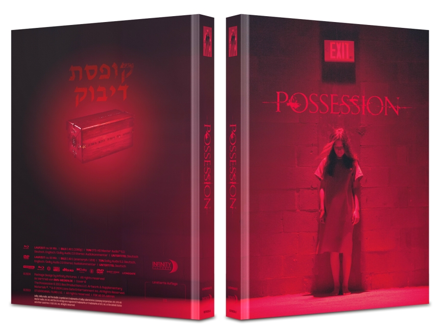 Possession - Das Dunkle in Dir - Uncut Mediabook Edition  (DVD+blu-ray) (C)