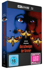 Schweigen der Lämmer, Das - Uncut Mediabook Edition  (4K Ultra HD+blu-ray)