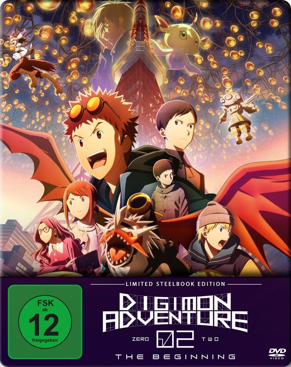 Digimon Adventure 02: The Beginning (Limited Steelbook Edition mit DigiMin)  (DVD)