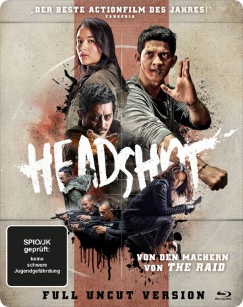 Headshot - Limited Uncut Steelbook (blu-ray)