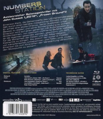 Numbers Station (blu-ray)