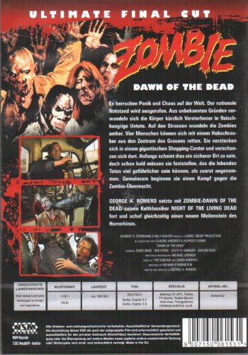 Zombie - Dawn of the Dead - Ultimate Final Cut