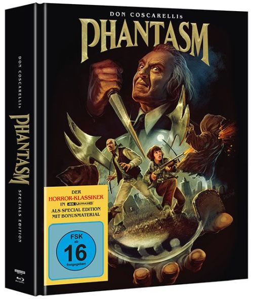 Phantasm - Das Böse - Uncut Mediabook Edition (4K Ultra HD+Blu-ray+DVD)