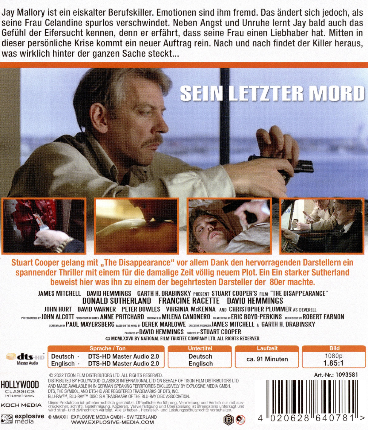 Sein letzter Mord (blu-ray)