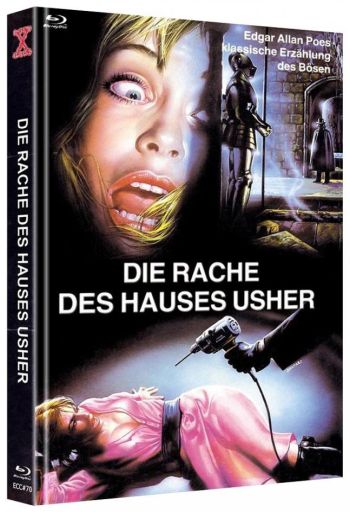 Nevrose - Die Rache des Hauses Usher - Uncut Mediabook Edition (DVD+blu-ray) (A)