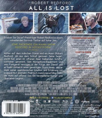 All Is Lost (blu-ray)