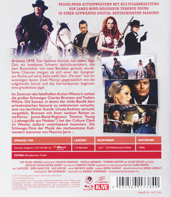 Rivalen unter roter Sonne (blu-ray)