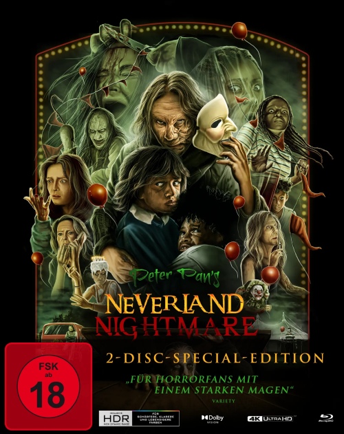 Peter Pan's Neverland Nightmare - Uncut Steelbook Edition  (4K Ultra HD+blu-ray)