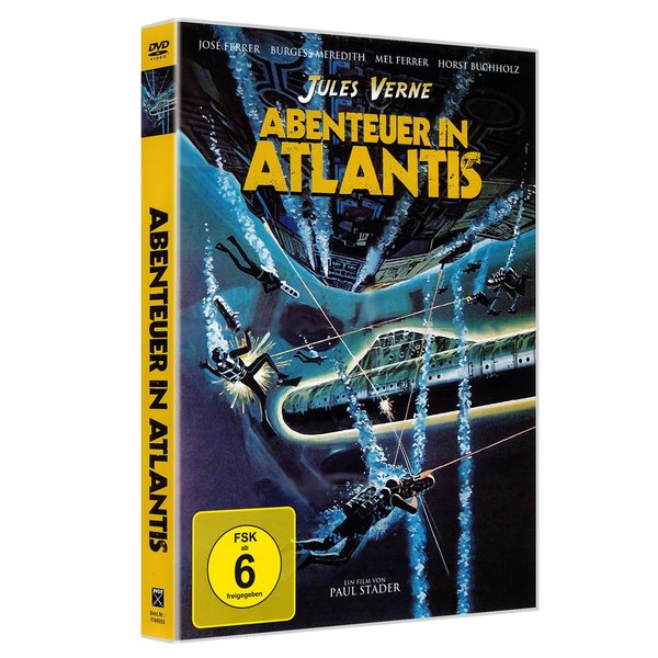 Abenteuer in Atlantis - Jules Verne  (DVD)