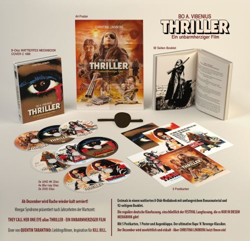 Thriller - Ein unbarmherziger Film - Uncut Mediabook Edition  (DVD+blu-ray+4K Ultra HD) (C)
