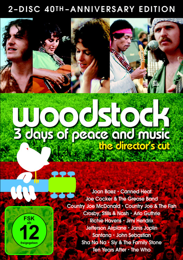 Woodstock - 40th Anniversary Edition  [DC] [2 DVDs]  (DVD)
