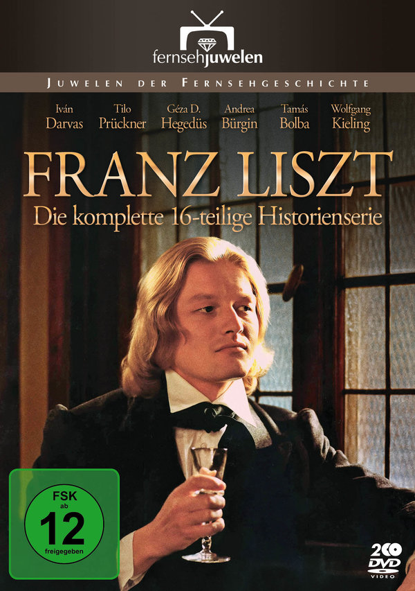 Franz Liszt - Die komplette ARD-Historienserie in 8 Teilen (Fernsehjuwelen)  [2 DVDs]  (DVD)