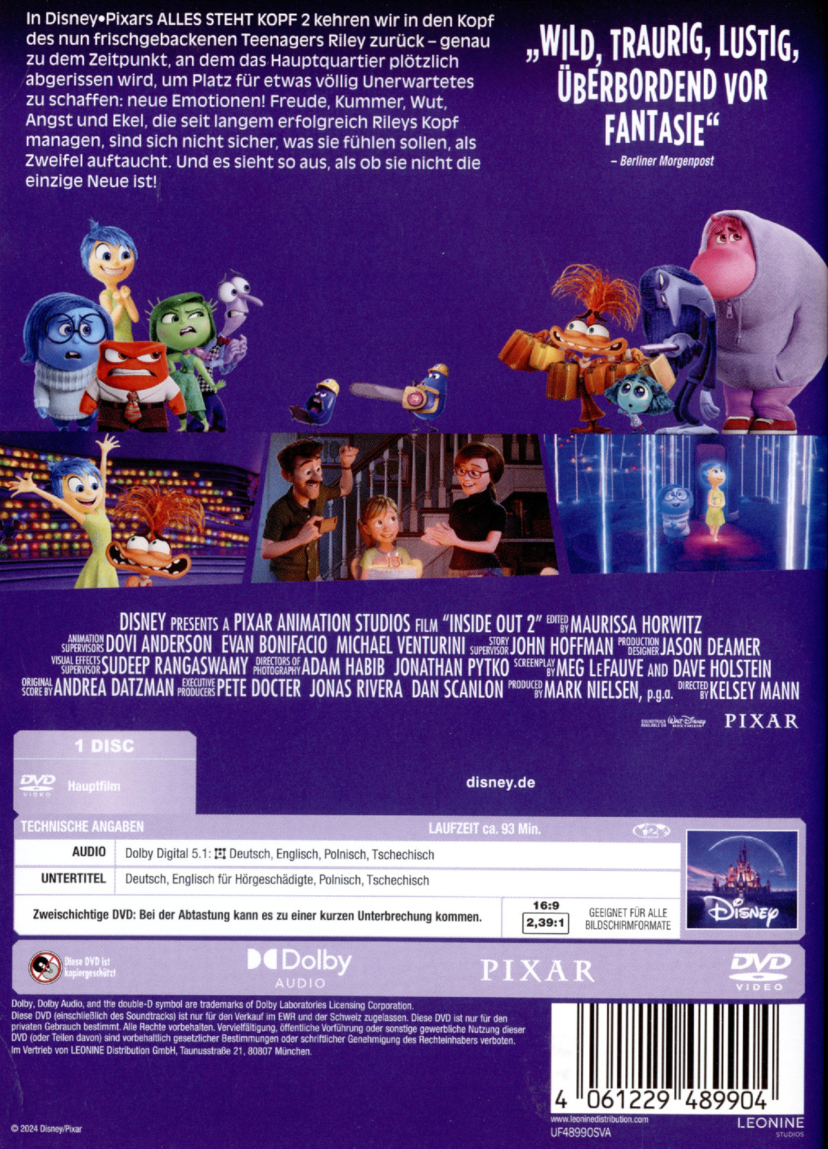 Alles steht Kopf 2  (DVD)