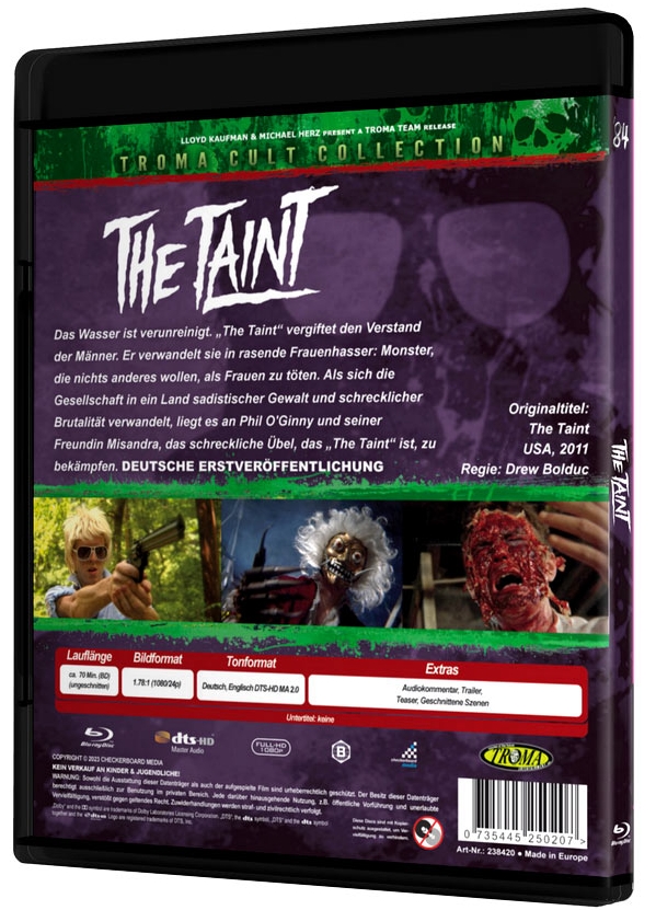 The Taint - Uncut Edition  (blu-ray)